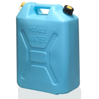 Tanque Bidón Militar Agua 20lt Celeste Scepter 