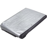 Lona Toldo Polietileno 4 x 6mt Gris Truper LT-46