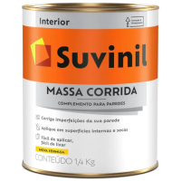 Enduído Interior 0,9lt 1,4kg Massa Corrida Suvinil 