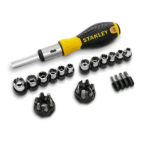 Set Stanley STHT54925 29pz Puntas y Dados