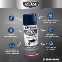 Aerosol Antioxido Rust Oleum Metal Protection Negro 680g