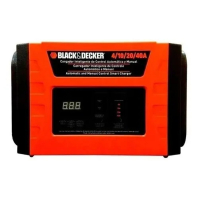 Cargador de Batería Inteligente Black+Decker BC40 40A