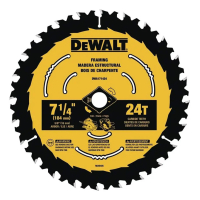 Disco Sierra DeWalt DWA171424 7 1/4 24d