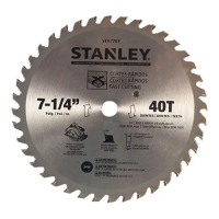 Hoja Sierra Stanley STA7757 7 1/4 40d