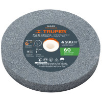 Rueda Recta Amolar 6'' Grano 60 Truper PIES-63460