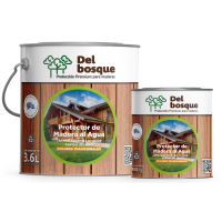 Protector De Madera Al Agua Verde Vintage 3,6lt Del Bosque
