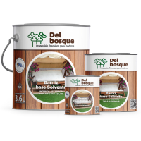 Barniz Clásico Para Madera Satinado 3,6lt Del Bosque
