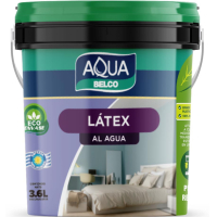 Pintura Látex Antihongos AQUALÁTEX Aqua Belco 1lt