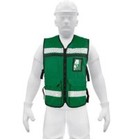 Chaleco Brigadista Verde Reflectivo Truper CHS-900V