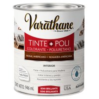 Tinte Para Madera + Poliuretano Nogal Americano Varathane 946ml