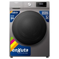 Lavarropa Automático Inverter Carga Frontal 10,5 kg Titanium Enxuta LENX161050S