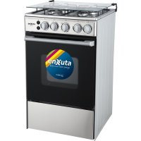 Cocina Supergas 4 Hornallas Inox con Termocupla 50x60 Enxuta CENX9504I