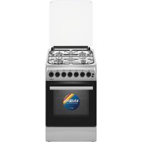 Cocina Supergas 4 Hornallas Inox con Termocupla 50x60 Enxuta CENX5542I