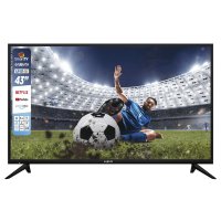 Televisor LED SMART 43 Pulgadas 4K, WebOS, Netflix, Prime Video Enxuta LEDENX1243SDF4KW