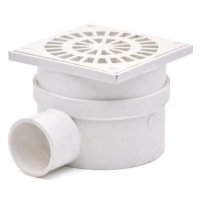 Receptáculo De Ducha Salida 40mm Rejilla Plástica Tigre