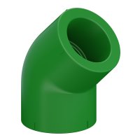 Codo Termofusión 25mm 45º Kaliplast Tigre 