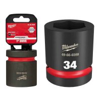 Bocallave de impacto hexagonal encastre 1" 34 mm Milwaukee 49-66-6599