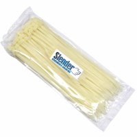 Precinto Collarín Plástico 39cm x 4.5mm Blanco Slender