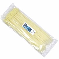 Precinto Collarín Plástico 30cm x 7.0mm Blanco Slender