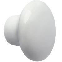 Tirador Para Mueble Cerámica Blanco Hermex PER-B