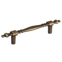 Tirador Para Mueble ''Colonial'' 76mm Bronce Antiguo Hermex JAL-0531