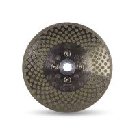 Disco Diamantado ECD 115mm 2 En 1 (Corte y Desbaste) Super Pro Rubi 31964
