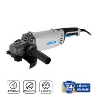 Amoladora Angular 7 Pulgadas 2200 W Deko DKAG180XP220