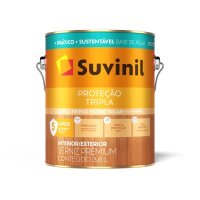 Barniz Suvinil Seca Rápido color Imbuia-Cedro, base agua, 3,6 L