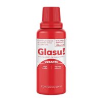Glasu 50 ml Rojo Entonador para Pintura al Agua Caja de 12 unidades