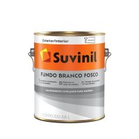 Fondo sintético Suvinil blanco mate para madera, interior y exterior, 3,6 L