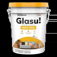 Glasu 20 L Blanco Nieve Acrílico Para Interiores Alto Rendimiento