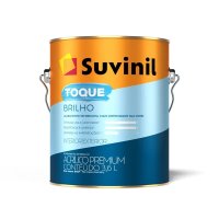 Pintura Suvinil Toque de Brillo blanca, interior y exterior, 3,6 L