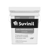 Pintura Suvinil Blanco Construcción Económico, interior, 18 L