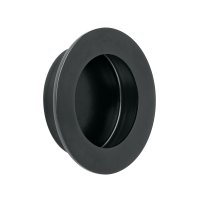 Cubeta Embutir Para Mueble 30mm Negro Hermex JALED-62