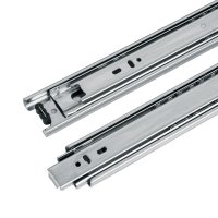Corredera Riel Para Cajón Abre Total 45cm Hermex COR-445 