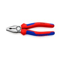 Alicate universal, mango bimaterial, 8" "KNIPEX" 0302200SB