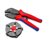 Alic.Crimp.5 Mordazas.intercamb(0.25a25mm)"KNIPEX"973302