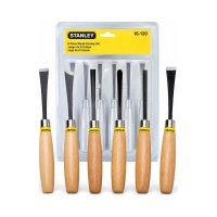 Juego de 6 Gubias para Madera Stanley 16-120