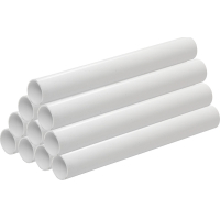 Caño PVC 200 mm x 3.9 mm 6,00 mt Junta Elastica