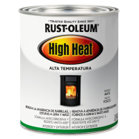 Esmalte Alta Temperatura Negro Mate Rust Oleum