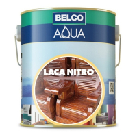 Laca Nitro Para Madera Brillante Aqua Belco 3,6lt