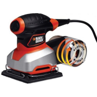 Lijadora Orbital de Palma Black + Decker QS1000