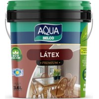 Pintura Superlavable Antibacterial Satinado Aqua Belco 3,6lt