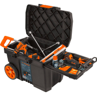 Caja de Herramientas con Ruedas y Asa Truper CHP-23R