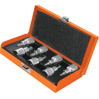 Juego 7 Dados Torx T20 a T55 1/2'' Truper JPT-1/2X7