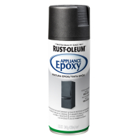Pintura Epoxi Aerosol Electrodoméstico Rust Oleum Negro Inox 340g