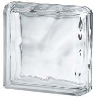Ladrillo Vidrio Nube 19x19cm DOUBLE END