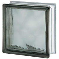 Ladrillo de Vidrio Nube Colores Tenues GREY (Gris)