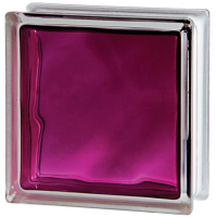 Ladrillo de Vidrio Nube Colores Intensos Brilly RUBY