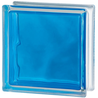 Ladrillo de Vidrio Nube Colores Intensos Brilly BLUE